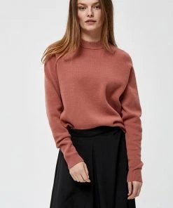 PEPPERCORN ROSALIA Pullover Cedar Wood Femme