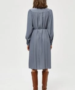 PEPPERCORN Femme ALVA Robe Chemise Blue Horizon -Promos PEPPERCORN Magasin 6216663457c2439a80ab0071428db1d1