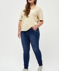 PEPPERCORN Femme PHILINA CURVE T Shirt Basique Warm Sand 5 PEPPERCORN Femme PHILINA CURVE T Shirt Basique Warm Sand -Promos PEPPERCORN Magasin 62489ac48f3643deb0514b4bf963ad10