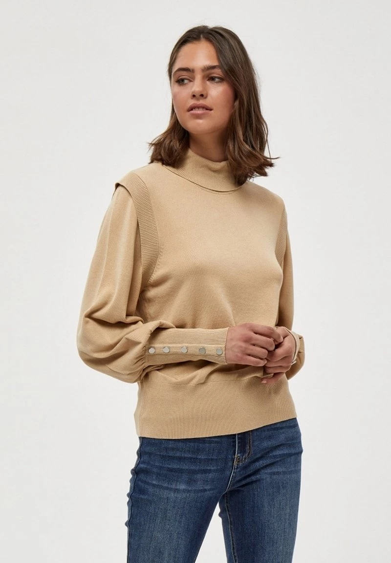 PEPPERCORN Pullover Warm Sand Femme 1 PEPPERCORN Pullover Warm Sand Femme