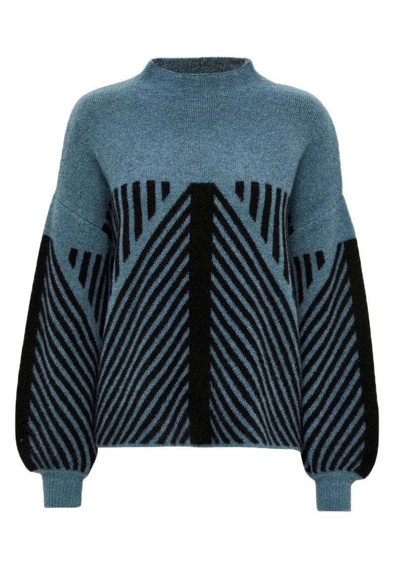 PEPPERCORN JAYDA Pullover Storm Blue Melange Femme 5 PEPPERCORN JAYDA Pullover Storm Blue Melange Femme – Image 5