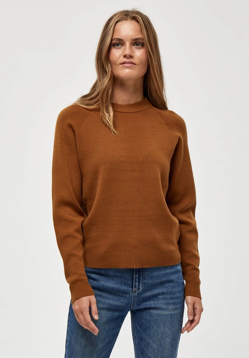 PEPPERCORN ROSALIA Pullover Brown Femme 1 PEPPERCORN ROSALIA Pullover Brown Femme
