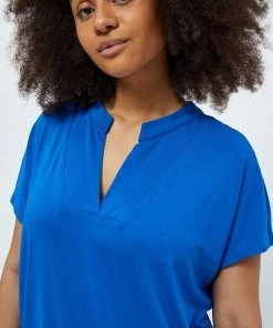 PEPPERCORN ROSALINDA T Shirt Basique Nebulas Blue Femme -Promos PEPPERCORN Magasin 6571d92c9ecb4bc897a7d4addc6175df