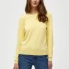 PEPPERCORN Femme TANA PUFF LONGSLEEVE Pullover Pale Yellow