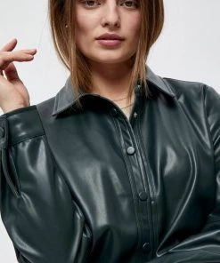 PEPPERCORN ALINA Chemisier Duffel Bag Green Femme -Promos PEPPERCORN Magasin 66a1b82dd9fd4309a2b267069f3dde9b