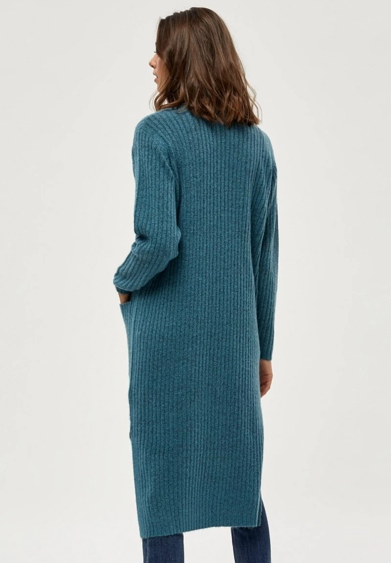 PEPPERCORN SCARLET Gilet Storm Blue Melange Femme 3 PEPPERCORN SCARLET Gilet Storm Blue Melange Femme – Image 3