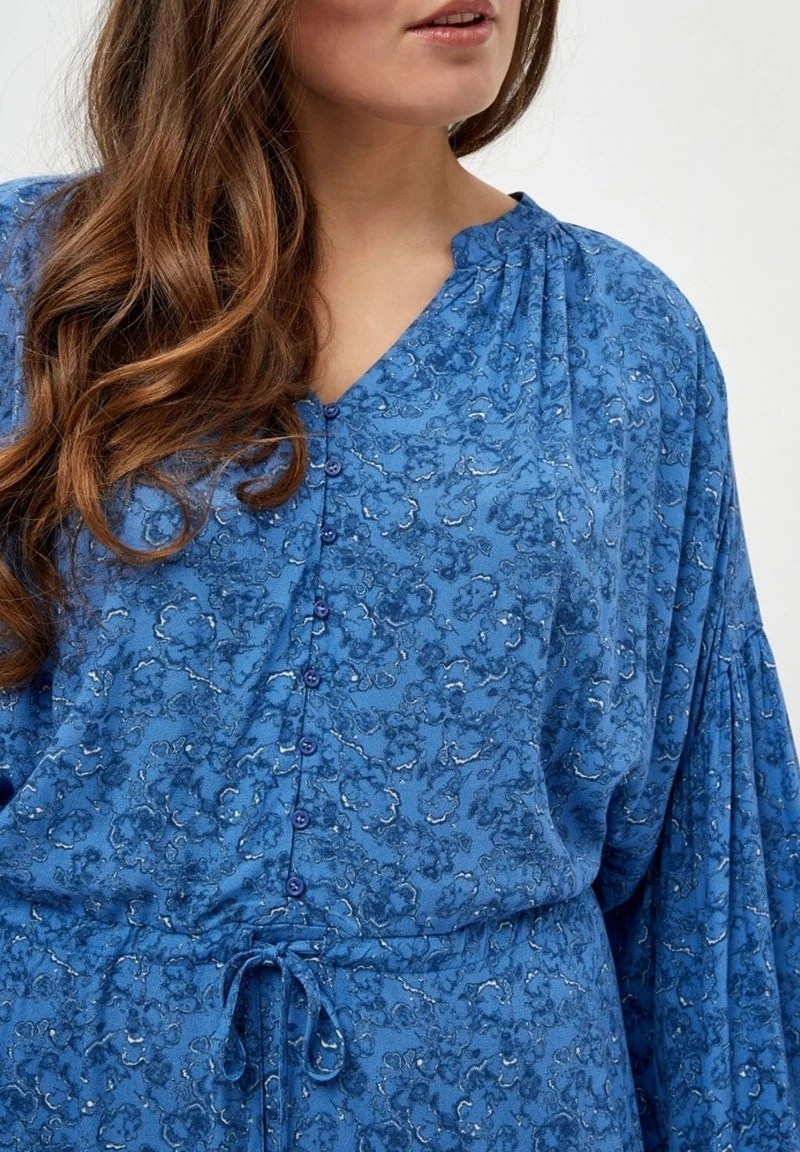 PEPPERCORN Robe De Jour Star Sapphire Blue Print Femme 4 PEPPERCORN Robe De Jour Star Sapphire Blue Print Femme – Image 4