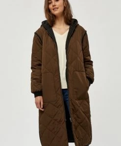 PEPPERCORN Femme Veste D'hiver Brown/black
