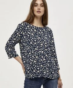 PEPPERCORN Femme LEAH TABITA Blouse Blue