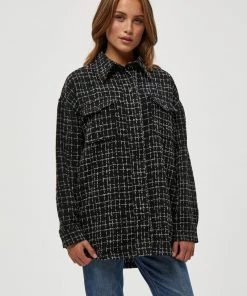 PEPPERCORN Veste Polaire Black Femme