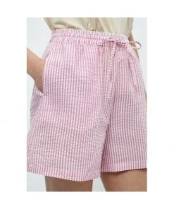 PEPPERCORN Femme ELAINE Short Pink Lemonade Striped -Promos PEPPERCORN Magasin 6b2225d67322418598624fd7d027acb7
