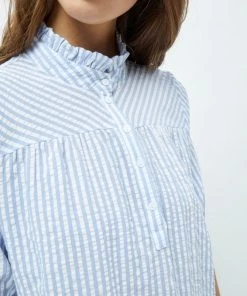 PEPPERCORN Femme ELAINE Blouse Skyway Blue Striped 8 PEPPERCORN Femme ELAINE Blouse Skyway Blue Striped -Promos PEPPERCORN Magasin 6b4daf2e62dc43e4b3da2ce1e6140ad4