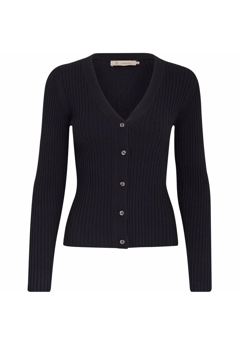 PEPPERCORN TANA LONGSLEEVE Gilet Black Femme 3 PEPPERCORN TANA LONGSLEEVE Gilet Black Femme – Image 3