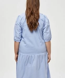 PEPPERCORN Robe Chemise Skyway Blue Striped Femme 6 PEPPERCORN Robe Chemise Skyway Blue Striped Femme -Promos PEPPERCORN Magasin 6c07f213c99a439e8bd1bf583e5ffec2