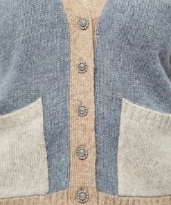 PEPPERCORN Femme CEYDA CURVE Veste Sans Manches Dusk Blue Melange -Promos PEPPERCORN Magasin 6c4db187c4a14fbab459dbeea6b67473