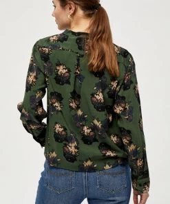 PEPPERCORN ALICE Blouse Duffel Bag Green Pr Femme -Promos PEPPERCORN Magasin 6caad93ffb404d6db8d61a90bfa88079