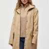 PEPPERCORN Parka Sand Femme