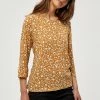 PEPPERCORN LEAH TABITA Blouse Spruce Yellow Pr Femme