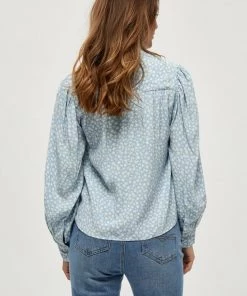 PEPPERCORN CELESTINE JULIANNA Blouse Dusk Blue Pr Femme -Promos PEPPERCORN Magasin 6ffa9c3c58b8456dbf1d383a5cbcd05a