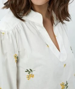 PEPPERCORN Femme DIXIE CIA Blouse White Pr 7 PEPPERCORN Femme DIXIE CIA Blouse White Pr -Promos PEPPERCORN Magasin 71a2f656ef704fa38461354593db8a94