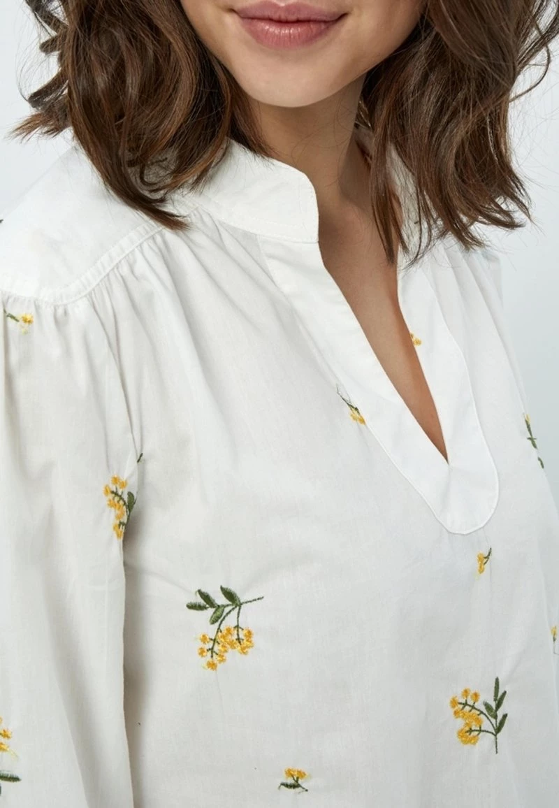 PEPPERCORN Femme DIXIE CIA Blouse White Pr 4 PEPPERCORN Femme DIXIE CIA Blouse White Pr – Image 4