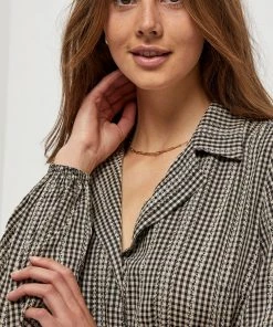 PEPPERCORN Femme Robe Chemise Checked -Promos PEPPERCORN Magasin 71ace431f0374e5288b99a5c9ccf85ba