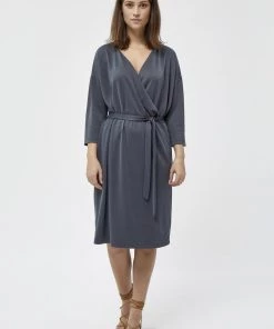 PEPPERCORN Femme REETA Robe De Jour Ebony Grey