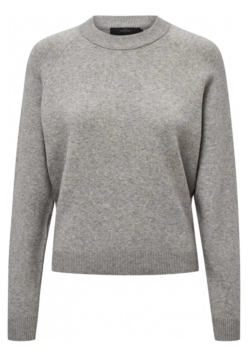 PEPPERCORN Femme ROSALIA Pullover Light Grey Mel 5 PEPPERCORN Femme ROSALIA Pullover Light Grey Mel – Image 5