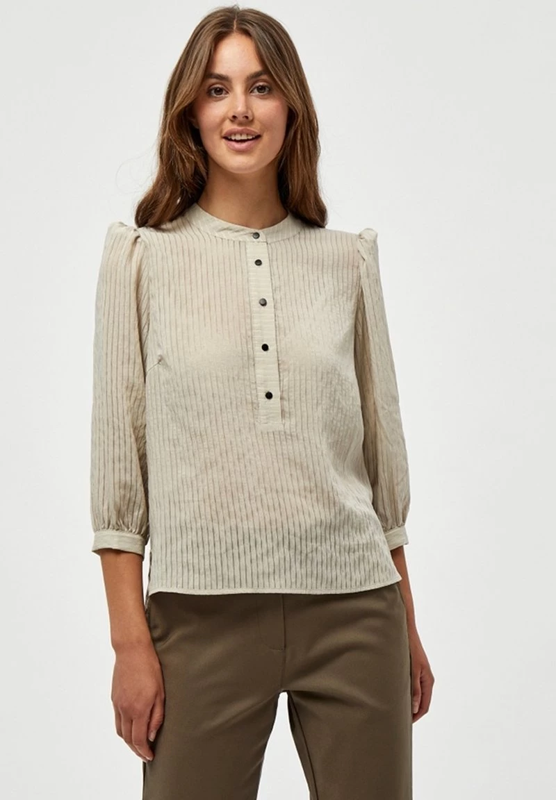 PEPPERCORN LISSI Blouse Warm Sand Stripe Femme 1 PEPPERCORN LISSI Blouse Warm Sand Stripe Femme