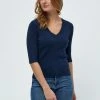 PEPPERCORN TANA T Shirt Basique Navy Femme