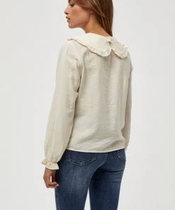 PEPPERCORN Femme JOSEPHINE Blouse Gardenia -Promos PEPPERCORN Magasin 756046ea8b00466abcfd583adaf50790