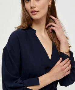 PEPPERCORN Femme SABIA Robe De Jour Dress Blue -Promos PEPPERCORN Magasin 762df618414248879dab09789eb3f876