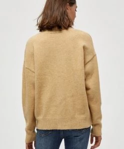 PEPPERCORN Gilet Warm Sand Melange Femme -Promos PEPPERCORN Magasin 7711db88495d493d8c135f1d4f9f9f78