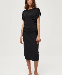 PEPPERCORN ELLEN Robe Fourreau Black Femme