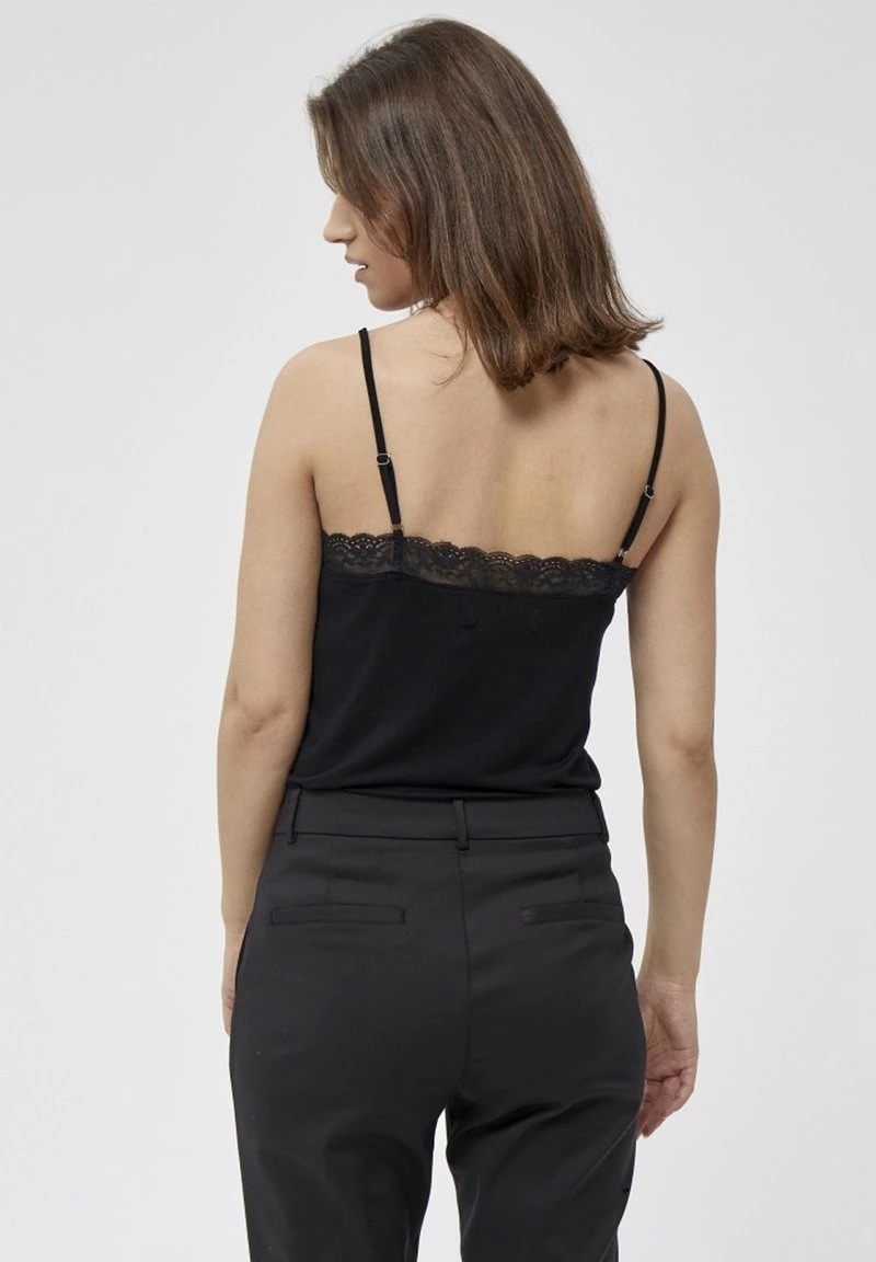 PEPPERCORN ROSALINDA Débardeur Black Femme 3 PEPPERCORN ROSALINDA Débardeur Black Femme – Image 3