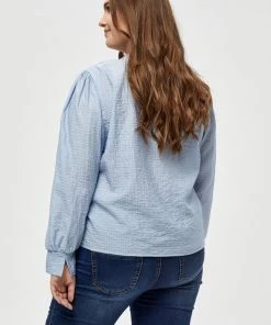 PEPPERCORN CLARA Blouse Dusk Blue Femme 6 PEPPERCORN CLARA Blouse Dusk Blue Femme -Promos PEPPERCORN Magasin 7839567f1e4a49bdafd2720c4408579b