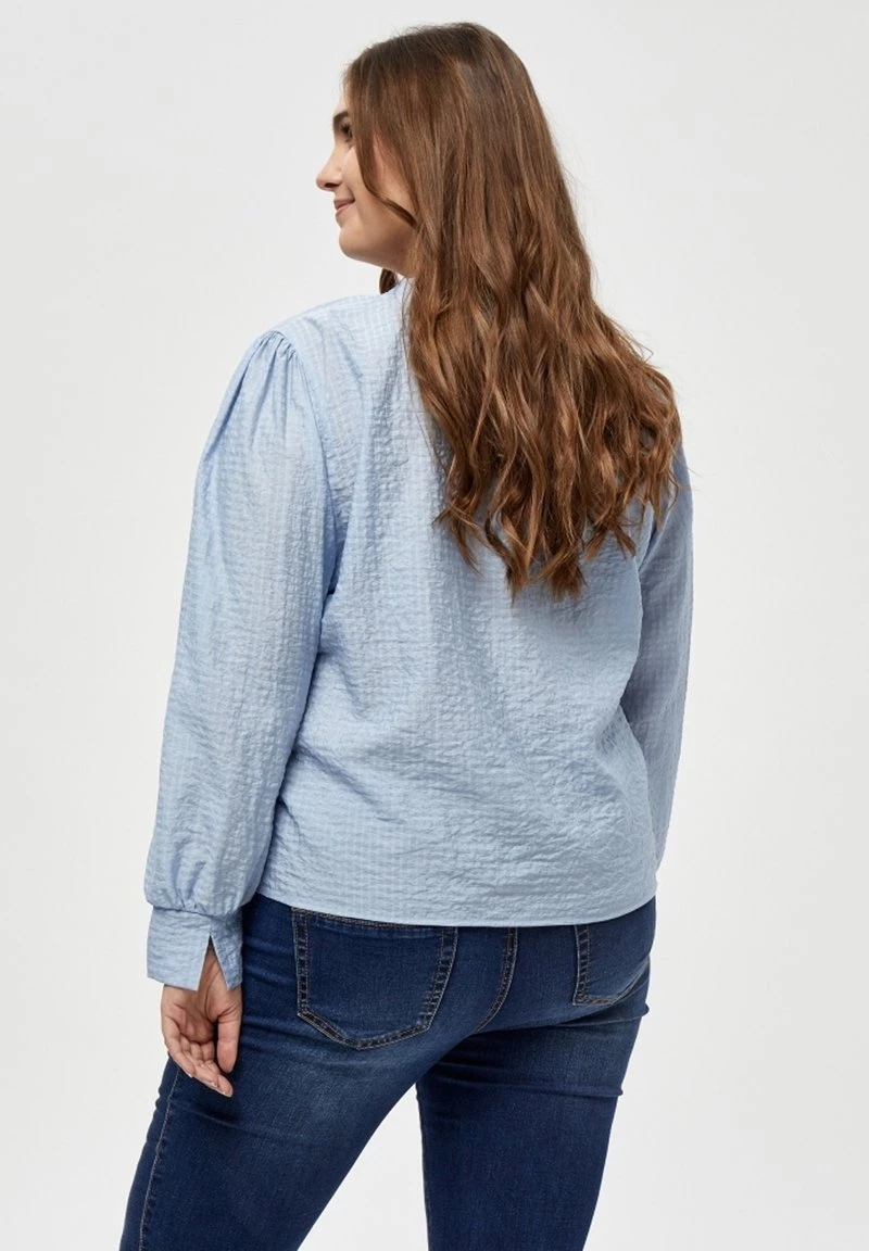 PEPPERCORN CLARA Blouse Dusk Blue Femme 3 PEPPERCORN CLARA Blouse Dusk Blue Femme – Image 3