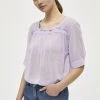 PEPPERCORN Blouse Purple Powder Femme