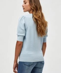PEPPERCORN TANA 3/4 SLEEVE Pullover Skyway Blue Melange Femme 6 PEPPERCORN TANA 3/4 SLEEVE Pullover Skyway Blue Melange Femme -Promos PEPPERCORN Magasin 7a3b3b38313c4b2facd1c3f68158847a
