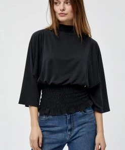 PEPPERCORN Femme LANA T Shirt à Manches Longues Black