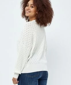 PEPPERCORN Femme ROSALIA Pullover Cloud Dancer -Promos PEPPERCORN Magasin 7b2696c408b04a668e09c7ff504e84e0