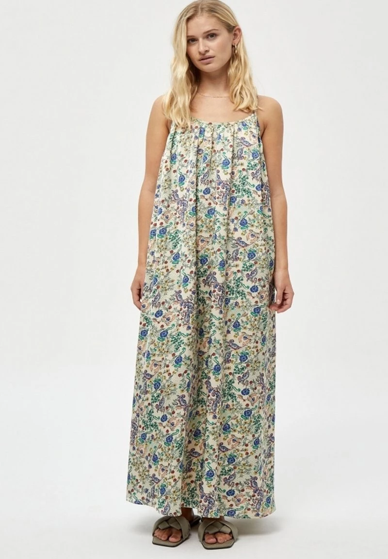 PEPPERCORN ELYSE Robe Longue Nebulas Blue Pr Femme 1 PEPPERCORN ELYSE Robe Longue Nebulas Blue Pr Femme