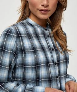 PEPPERCORN Femme JEMINA Blouse Faded Denim Ch -Promos PEPPERCORN Magasin 7bd39e7dfec6438e9ac1707352063447