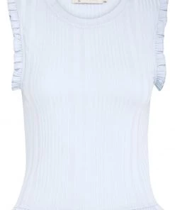 PEPPERCORN Femme DARLEEN TEE Débardeur Skyway Blue -Promos PEPPERCORN Magasin 7d0c93a07e2b44c5a963f37960a628d0