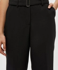 PEPPERCORN ANGELIA Pantalon Classique Black Femme -Promos PEPPERCORN Magasin 7d4d3f3645314c36a94253a46d2a0dfe