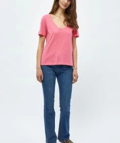 PEPPERCORN Femme ESTEL T Shirt Basique Pink Lemonade 6 PEPPERCORN Femme ESTEL T Shirt Basique Pink Lemonade -Promos PEPPERCORN Magasin 7e9d01bf501a43519c0e93e726f7475c