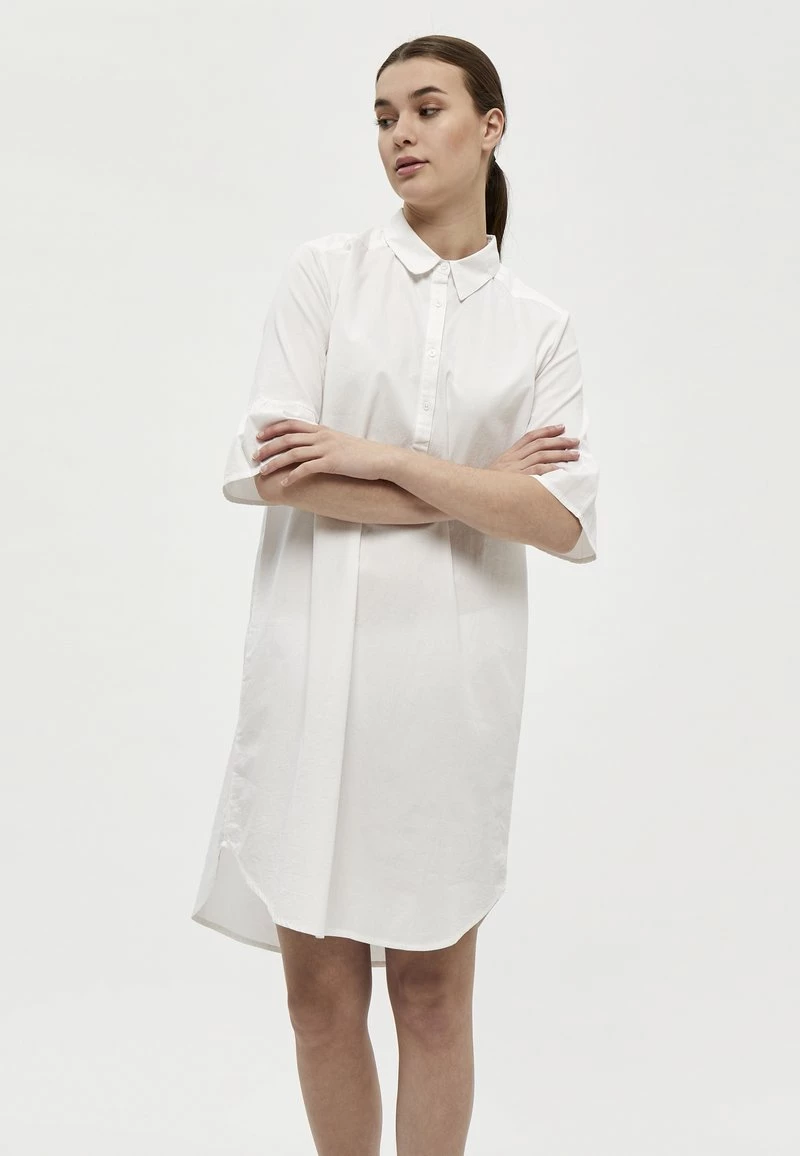 PEPPERCORN Femme RAMIS Robe Chemise White 1 PEPPERCORN Femme RAMIS Robe Chemise White