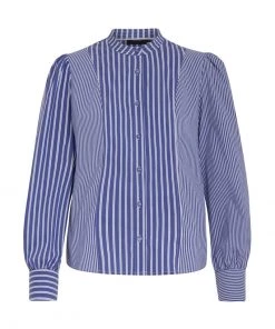 PEPPERCORN Femme DEMIA Chemisier D. Blue P -Promos PEPPERCORN Magasin 8118e44abfc34c05948bfb3be6c82364