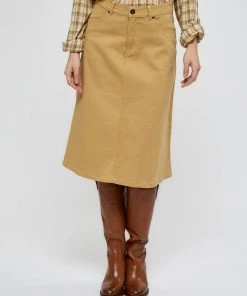 PEPPERCORN Femme PEYTON Jupe Trapèze Prairie Sand