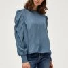 PEPPERCORN Femme Blouse Blue Horizon